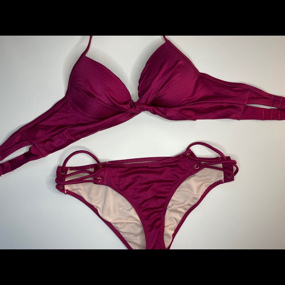 Pink bikini